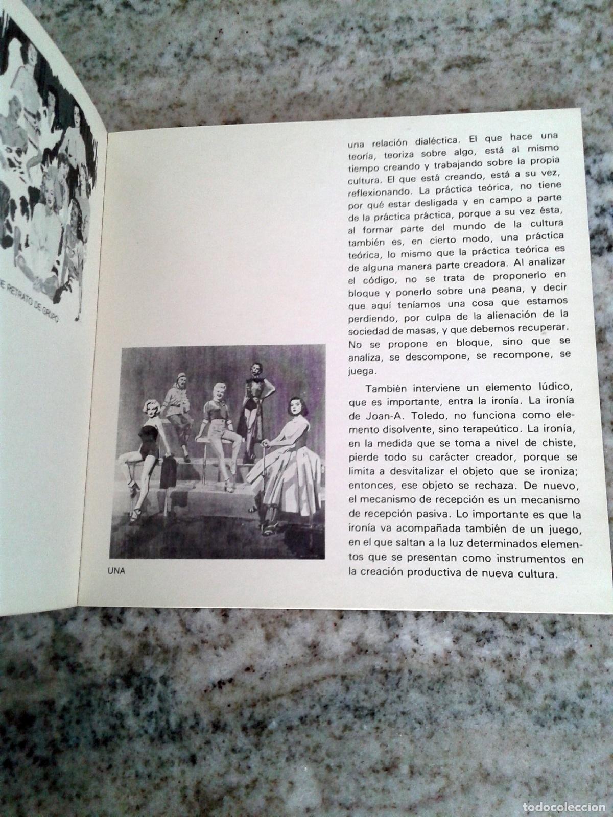Libros: JOAN A. TOLEDO en temps, galer&iacute;a de arte. - Foto 3