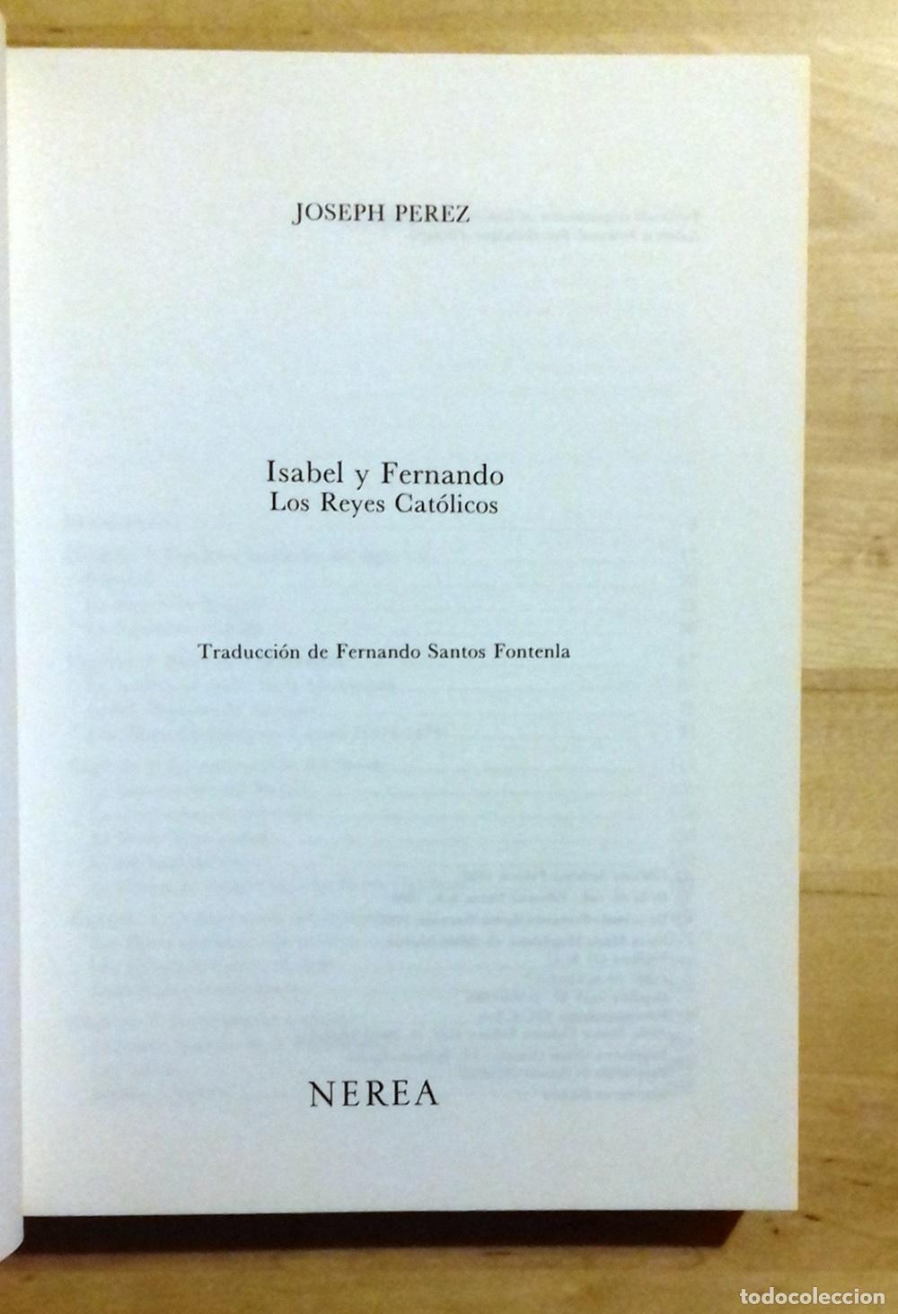 Libros: Joseph Perez - ISABEL Y FERNANDO. LOS REYES CAT&Oacute;LICOS - Foto 2