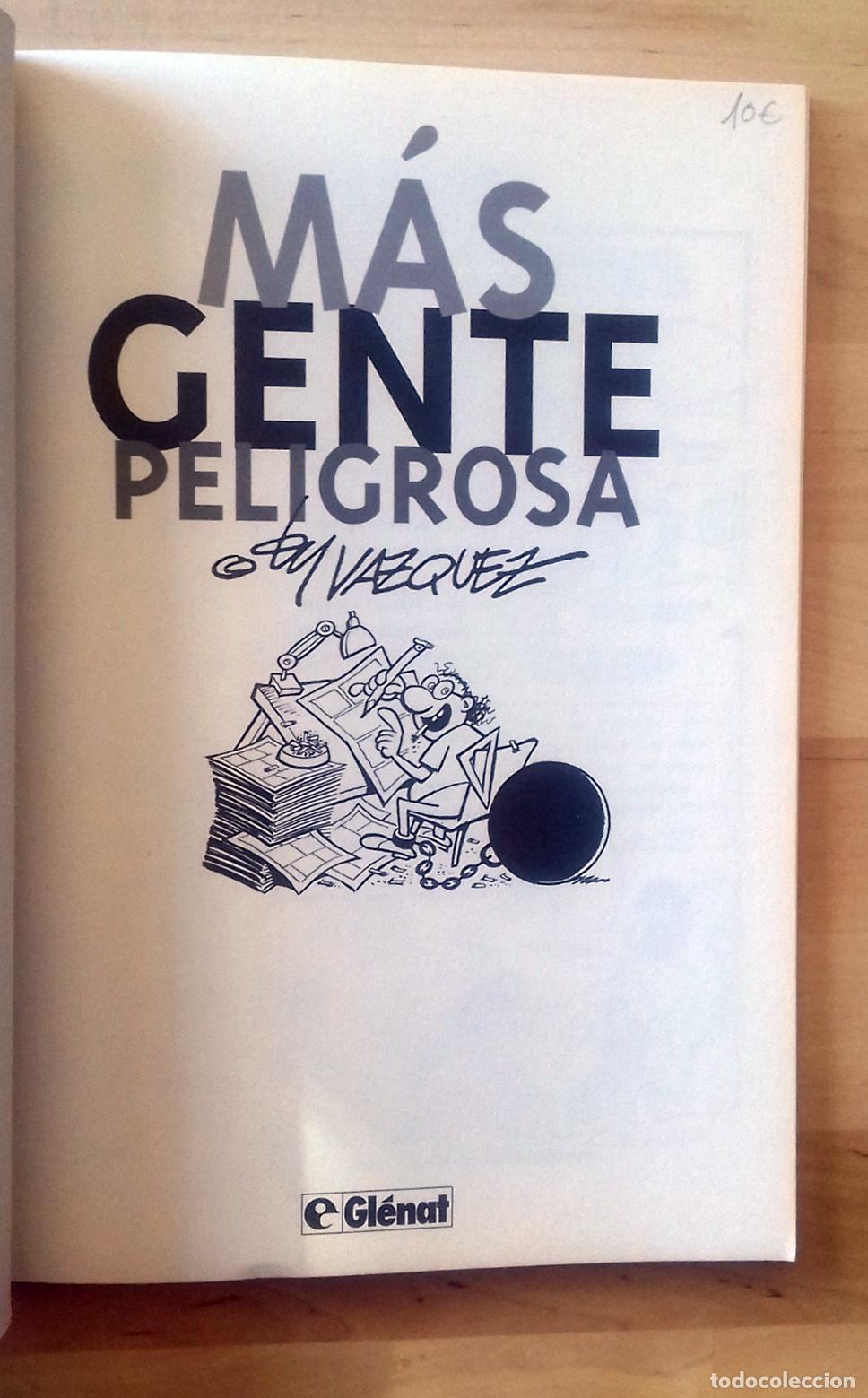 Libros: Manuel V&aacute;zquez - M&Aacute;S GENTE PELIGROSA - Foto 3