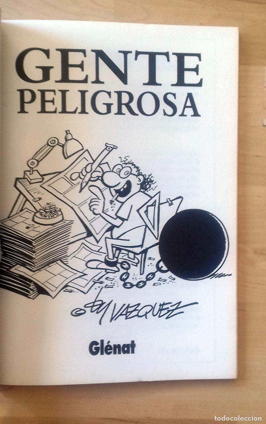 Libros: Manuel V&aacute;zquez - GENTE PELIGROSA - Foto 3