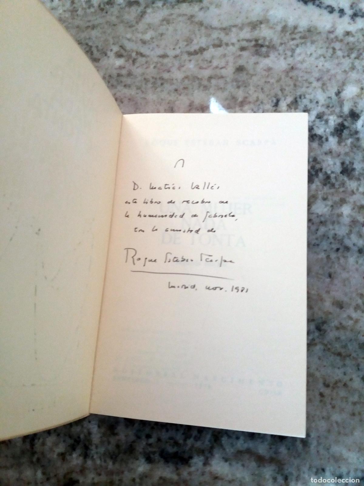 Libros: Roque Esteban Scarpa - UNA MUJER NADA DE TONTA - Foto 2