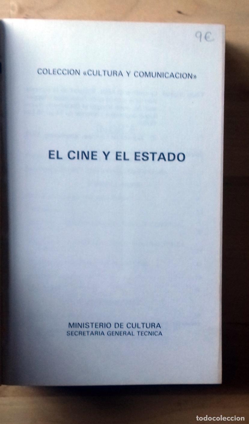 Libros: VV.AA. - EL CINE Y EL ESTADO - Foto 2