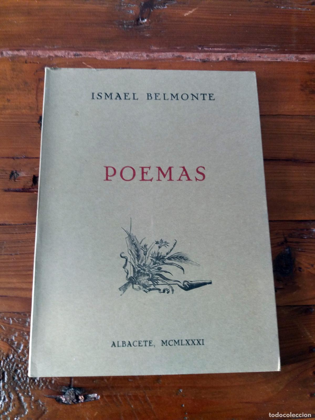 Libros: Ismael Belmonte - POEMAS - Foto 1