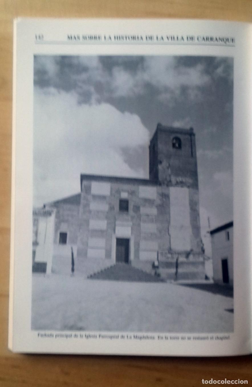 Libros: Fernando Jim&eacute;nez de Gregorio - M&Aacute;S SOBRE LA HISTORIA DE LA VILLA DE CARRANQUE - Foto 4