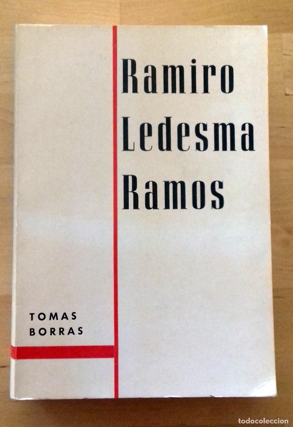 Libros: Tom&aacute;s Borr&aacute;s - RAMIRO LEDESMA RAMOS - Foto 1