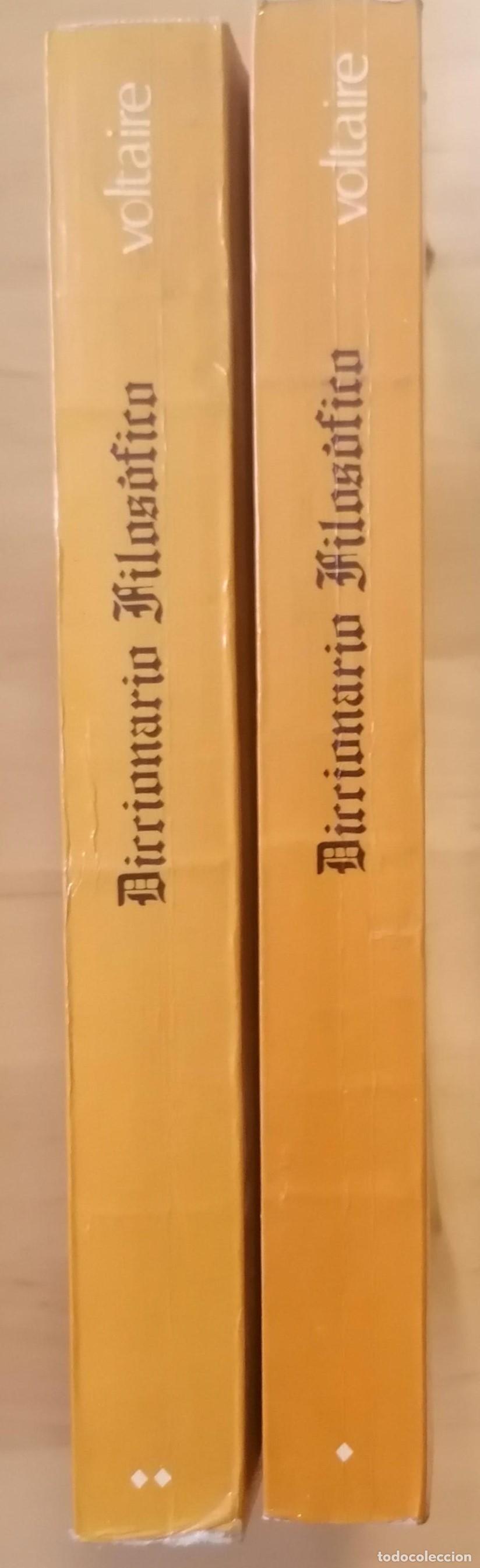 Libros: Voltaire - DICCIONARIO FILOS&Oacute;FICO. 2 Vols. - Foto 7