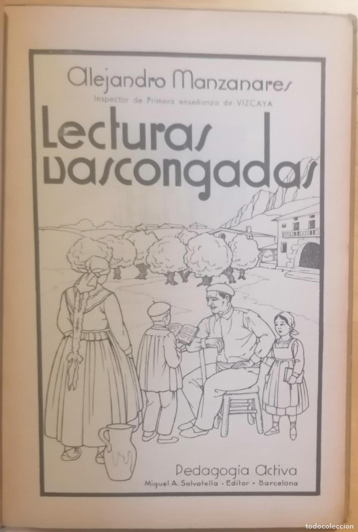 Libros: Alejandro Manzanares - LECTURAS VASCONGADAS - Foto 8