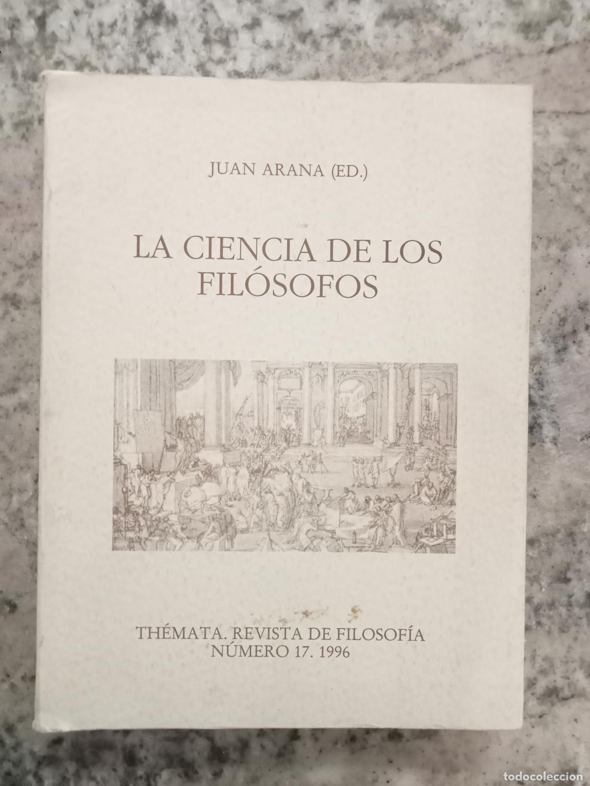Livros em segunda m&atilde;o: vvaa - TH&Eacute;MATA. Revista de Filosof&iacute;a. n&ordm; 17. 1996. La ciencia de los fil&oacute;sofos