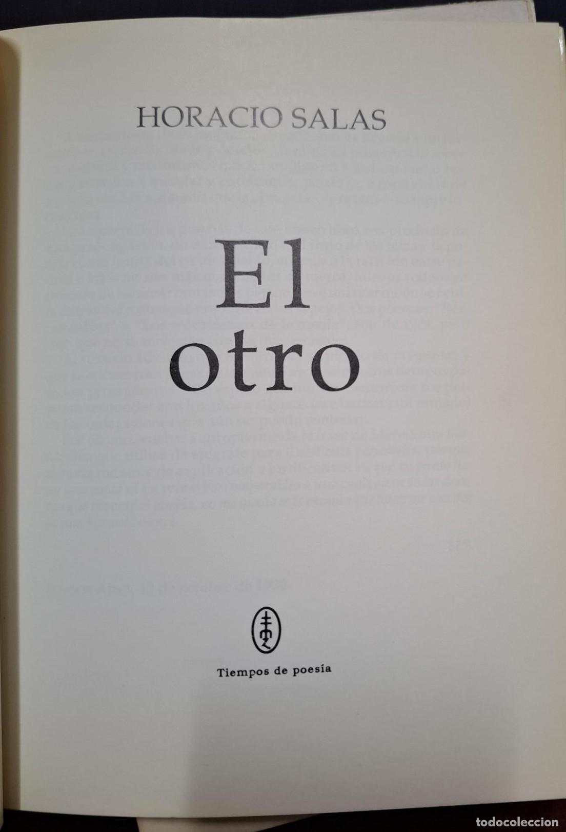 Libros: Salas, Horacio - EL OTRO - Foto 2