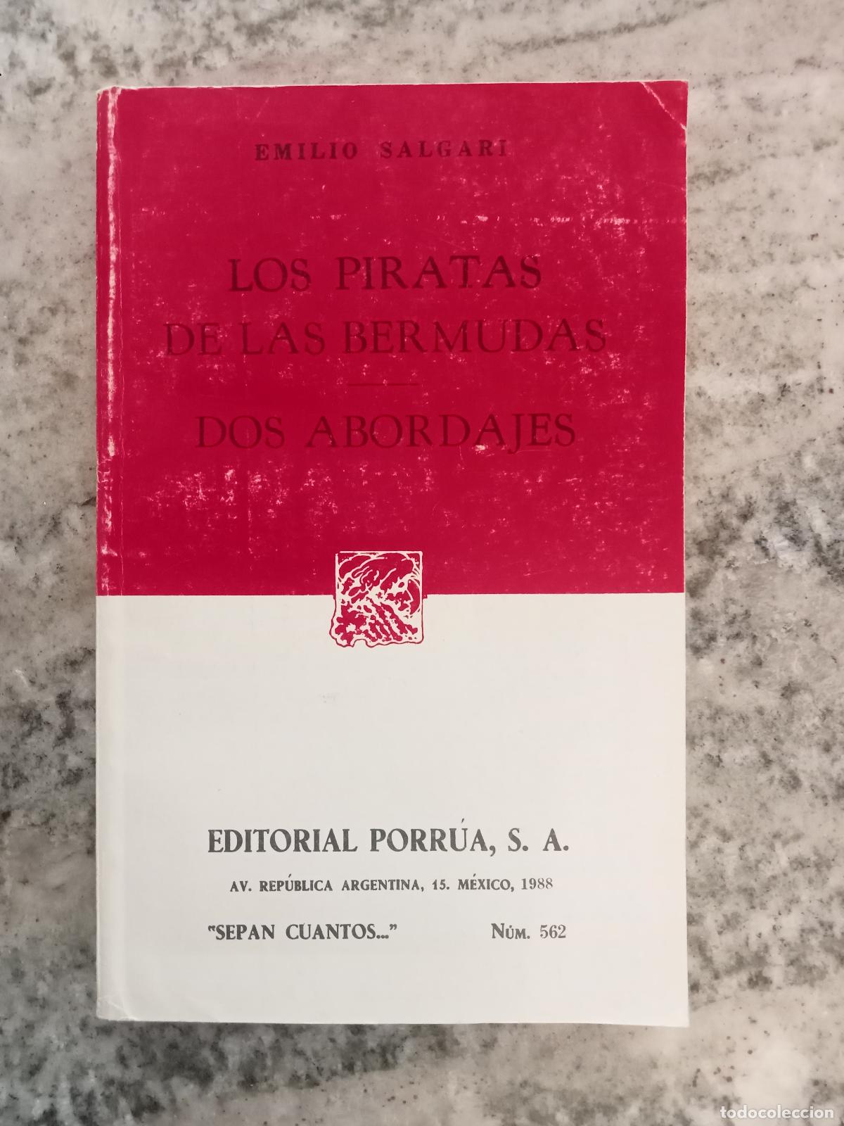 Libros: Emilio Salgari - LOS PIRATAS DE LAS BERMUDAS - DOS ABORDAJES - Foto 1