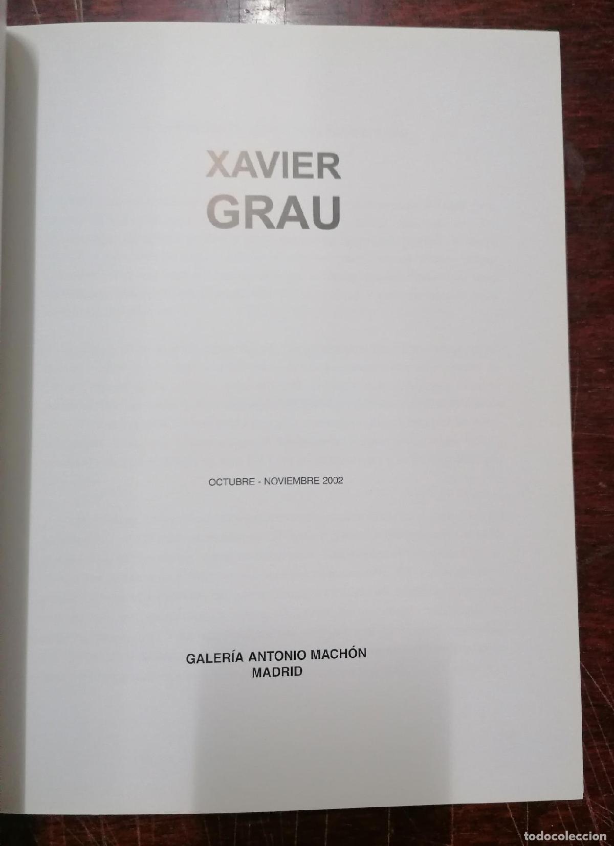 Libros: Xavier Grau - XAVIER GRAU. Cat&aacute;logo - Foto 3