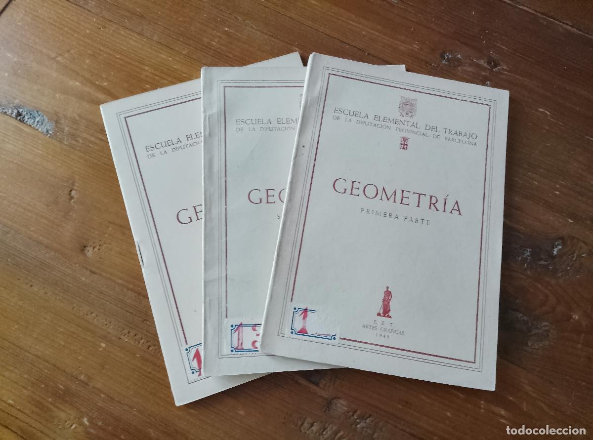 Libros: GEOMETRIA. Primera, segunda y Tercera Parte - Foto 1