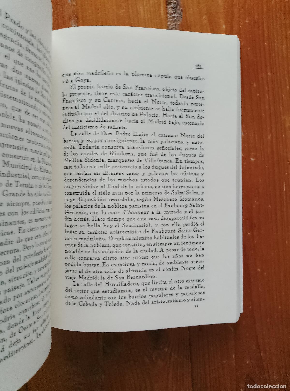 Libros: Fernando Chueca - EL SEMBLANTE DE MADRID - Foto 5