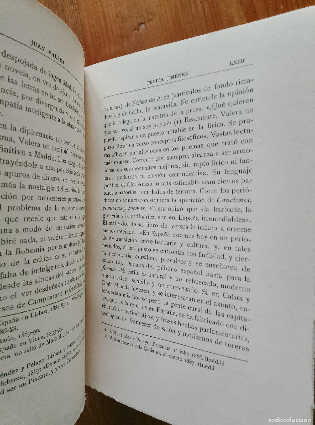 Libros: Juan Valera - PEPITA JIMENEZ - Foto 6