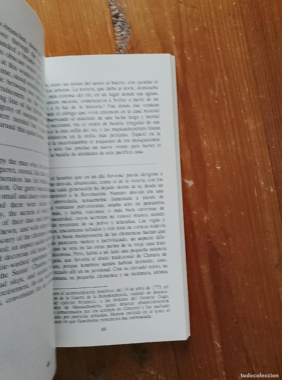Libros: Hawthorne, Nathaniel - PREFACIOS. Texto Biling&uuml;e. Castellano/Ingl&eacute;s - Foto 5