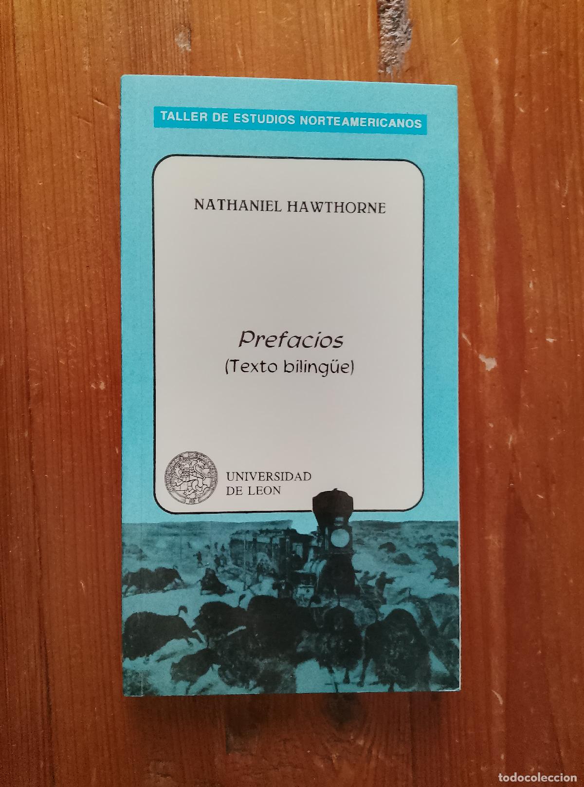 Libros: Hawthorne, Nathaniel - PREFACIOS. Texto Biling&uuml;e. Castellano/Ingl&eacute;s - Foto 1