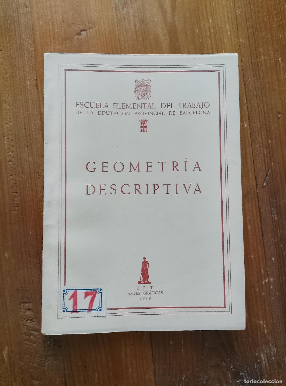 Libros: GEOMETRIA DESCRIPTIVA - Foto 1
