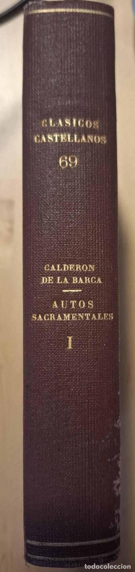 Libros: Calder&oacute;n de la Barca - AUTOS SACRAMENTALES I - Foto 1