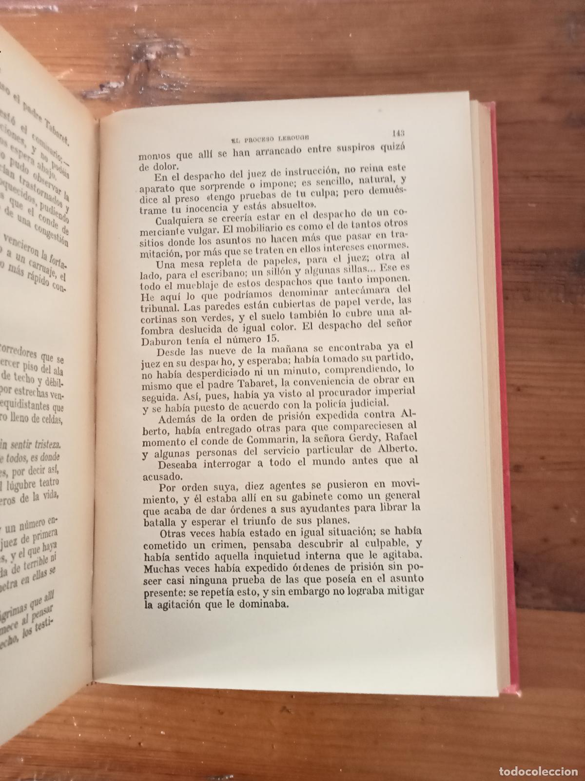 Libros: Emilio Gaboriau - EL PROCESO LEROUGE - Foto 3