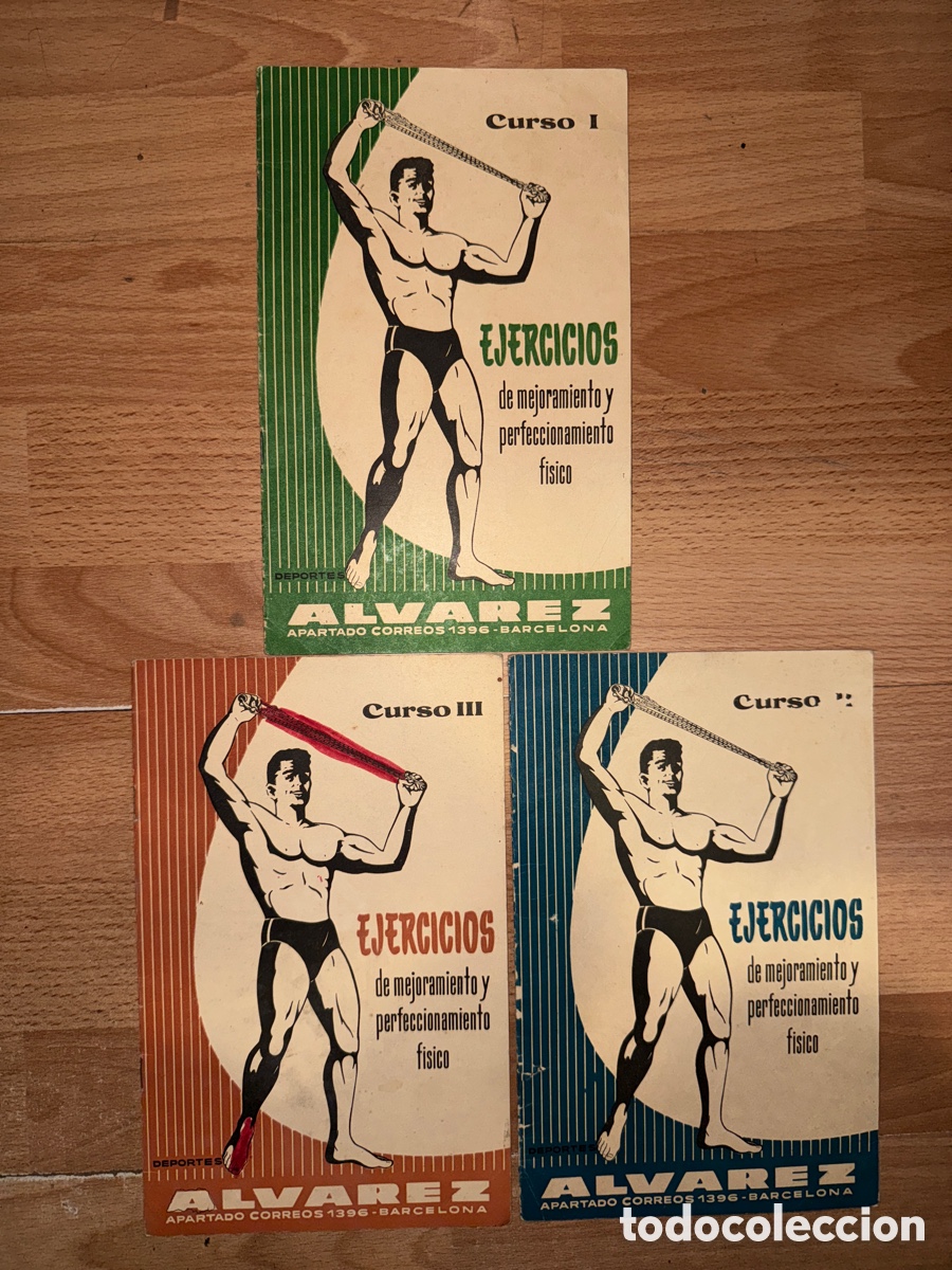 Libros: DEPORTES &Aacute;LVAREZ. Ejercicios de mejoramiento y perfeccionamiento f&iacute;sico: Cursos I, II, III