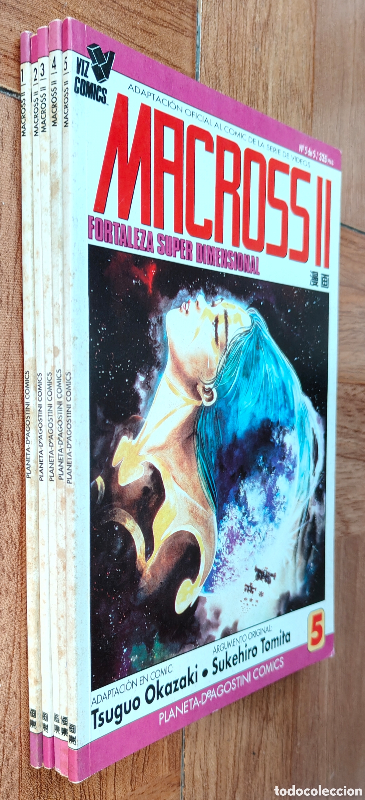 Libros: Macross II: Fortaleza super dimensional � 5 N&uacute;meros � Completa - Tsuguo Okazaki - Foto 2