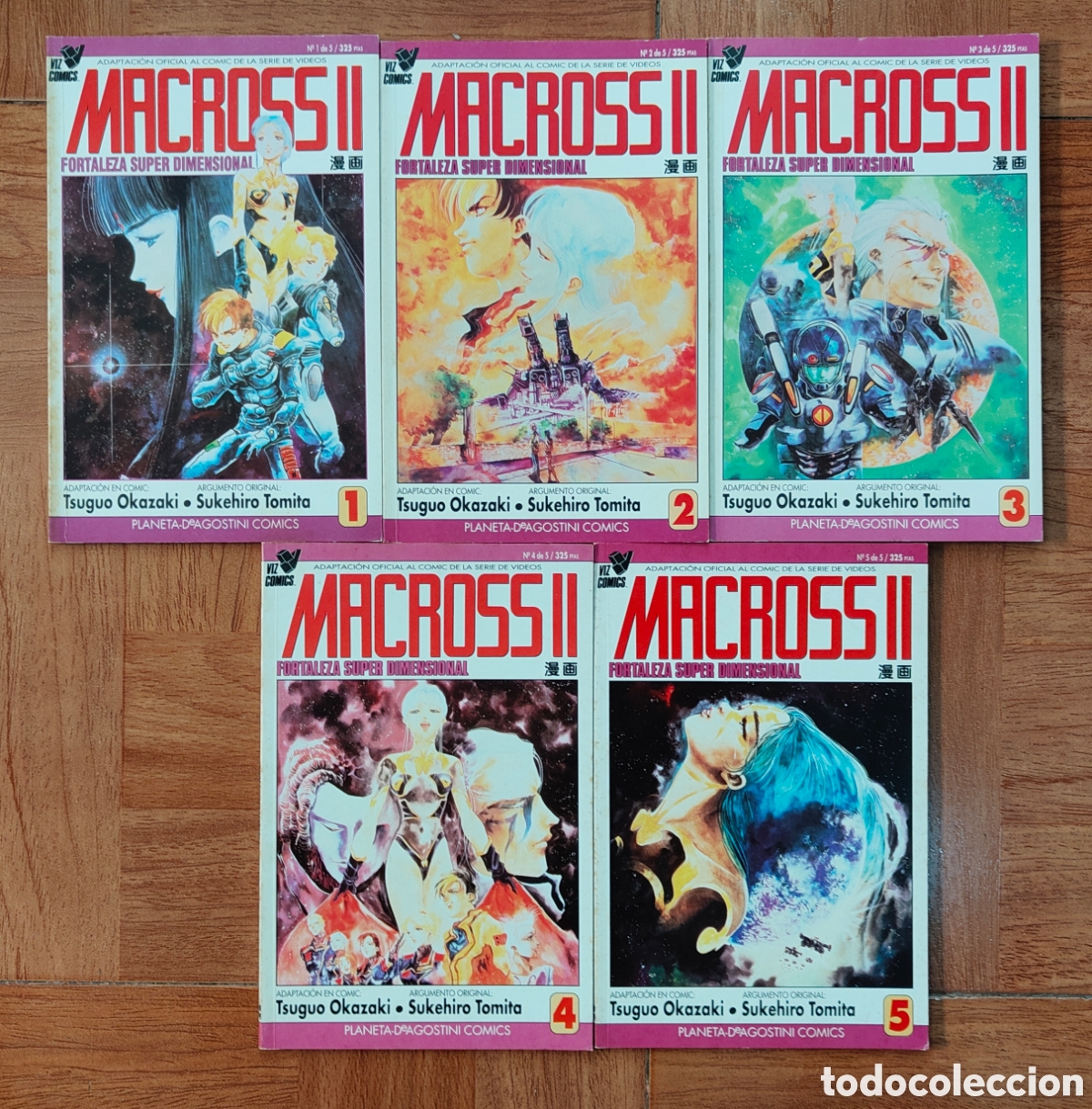 Libros: Macross II: Fortaleza super dimensional � 5 N&uacute;meros � Completa - Tsuguo Okazaki - Foto 1