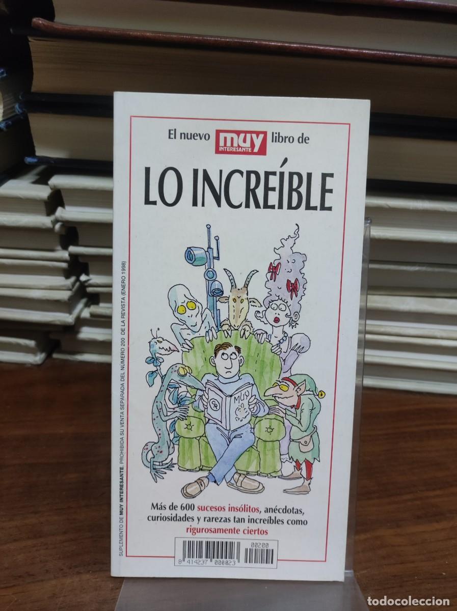 Libros: EL LIBRO DE LO INCREIBLE - MUY INTERESANTE - Foto 1