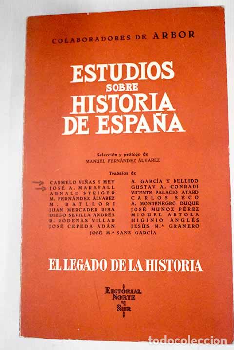 Libros: Estudios sobre Historia de Espa&ntilde;a - Foto 1