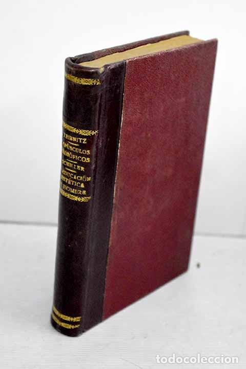 Libros: Op&uacute;sculos filos&oacute;ficos.- Leibniz, Gottfried Wilhelm - Foto 1