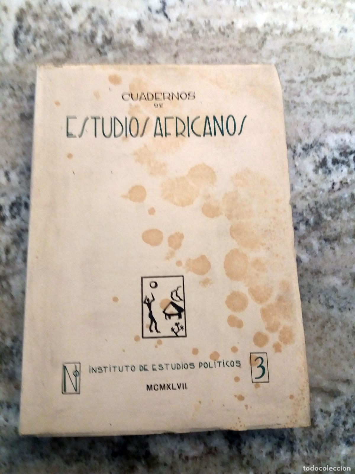 Libros: vvaa - CUADERNOS DE ESTUDIOS AFRICANOS. 1947. N&ordm; 3 - Foto 1