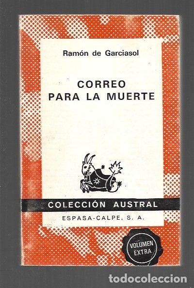 Libros: CORREO PARA LA MUERTE - GARCIASOL, RAMON DE - Foto 1