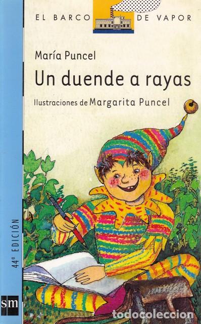 Libros: UN DUENDE A RAYAS - PUNCEL, MAR&Iacute;A - Foto 1