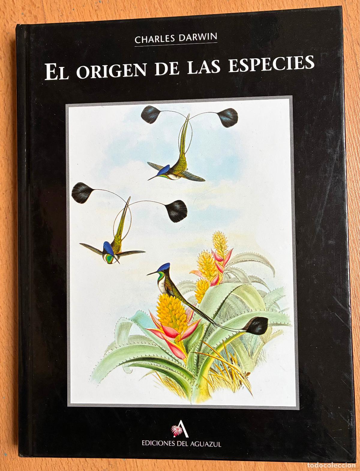 Libros: EL ORIGEN DE LAS ESPECIES, Charles Darwin, ediciones Aguazul - Foto 1