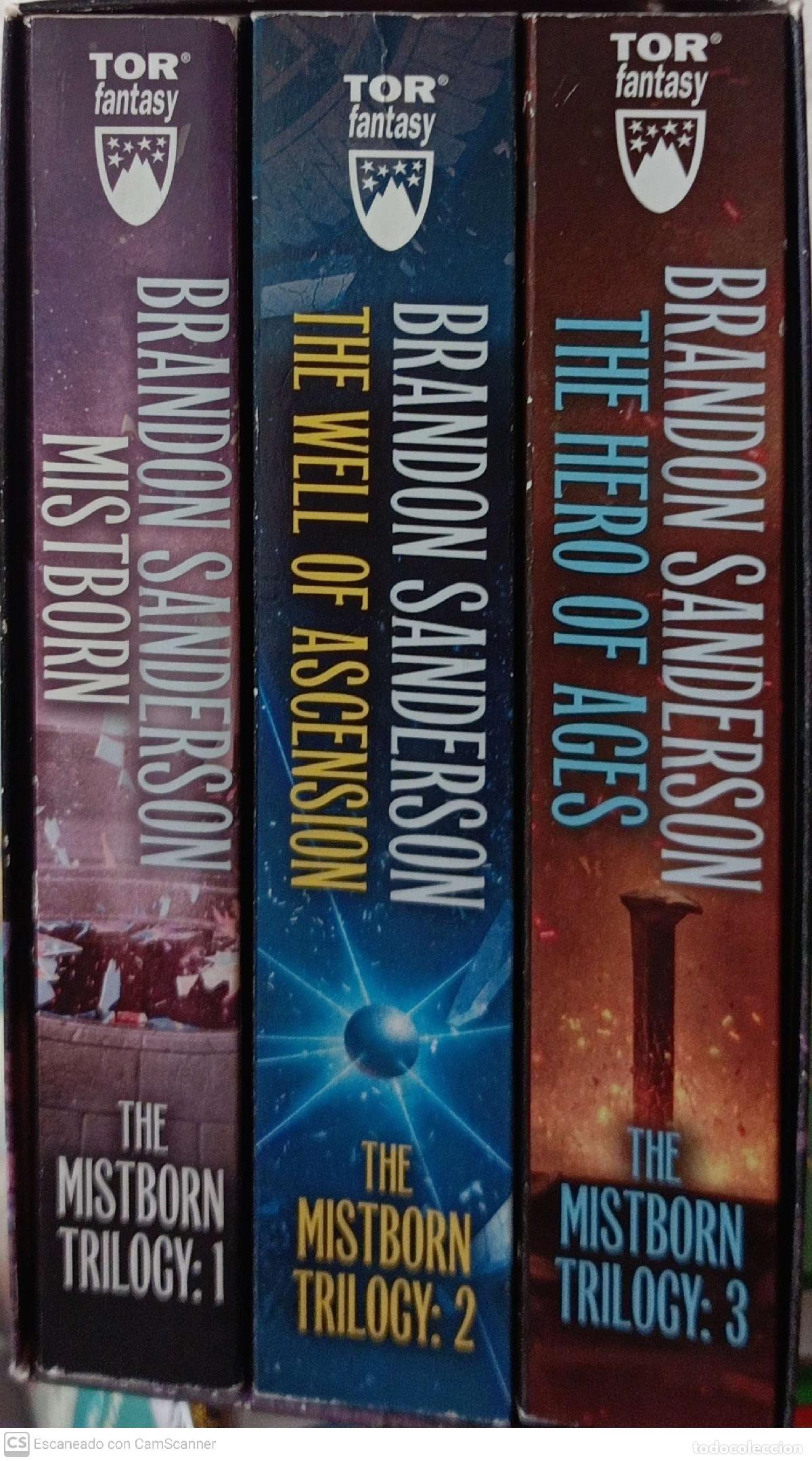 Libros: The Mistborn trilogy - Brandon Sanderson - Foto 1