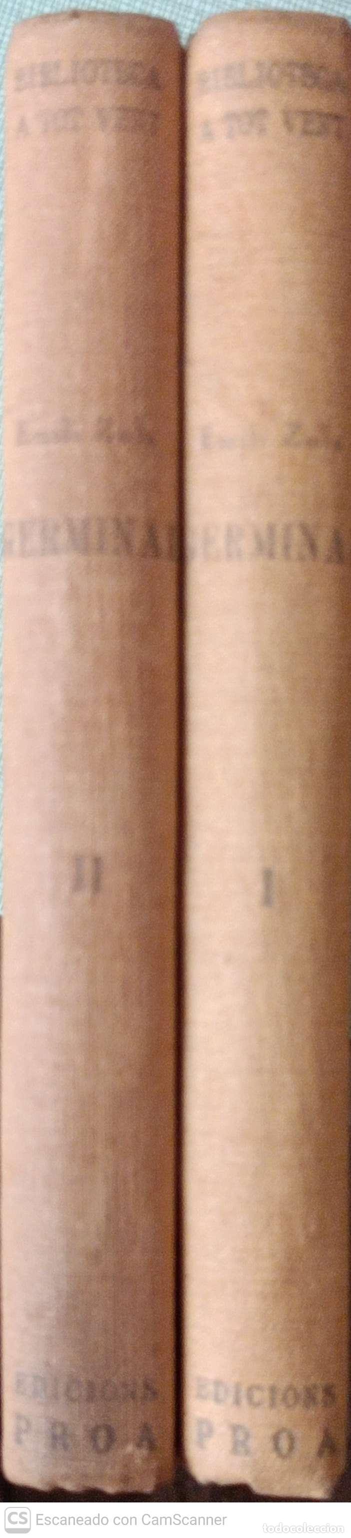 Libros: Germinal I i II - Emili Zola - Foto 1