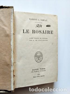 Libros: Florence L. Barclay - Le Rosaire - Foto 2