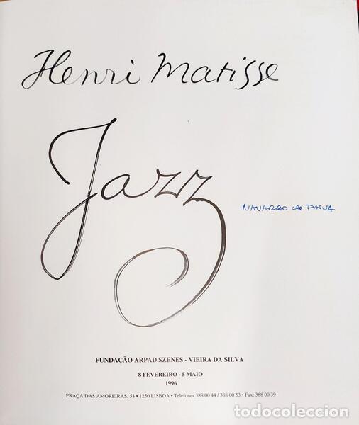 Libros: MATISSE. (Henri) - JAZZ. - Foto 1