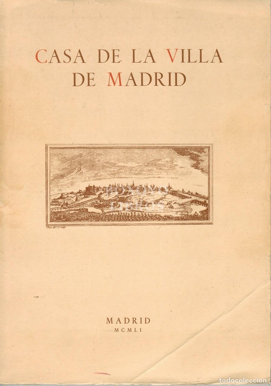 Libros: VARELA HERVIAS, Eulogio. Casa de la Villa de Madrid - Foto 1