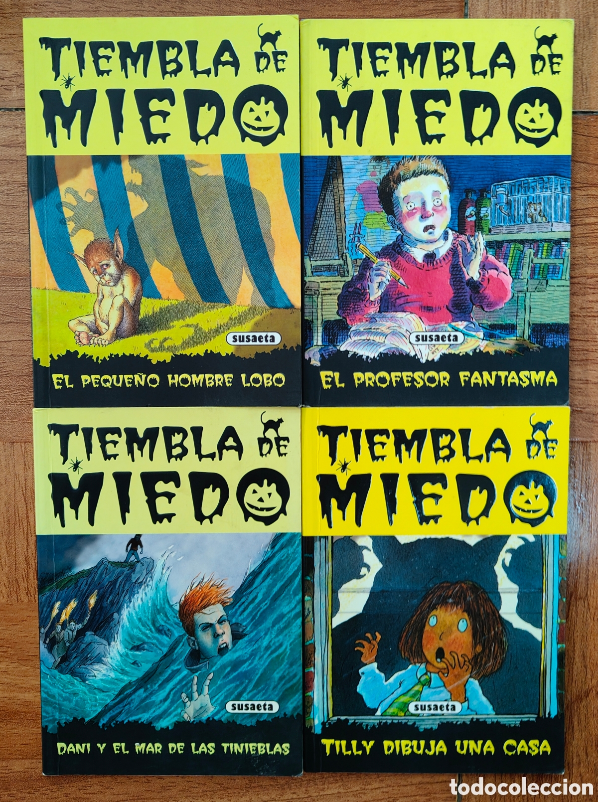 Libros: Tiembla de Miedo � 4 Libros � Susaeta - VV. AA. - Foto 1