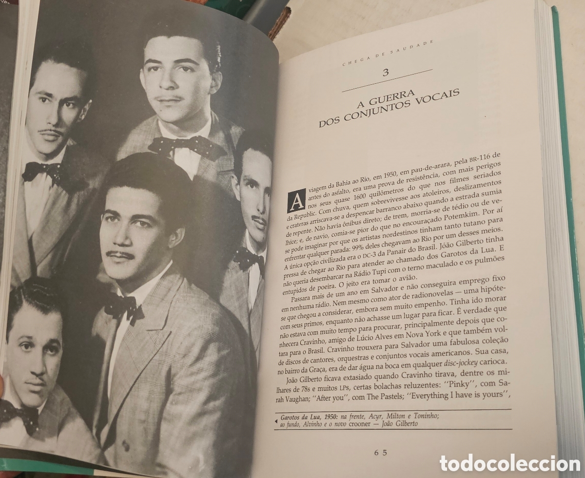 Libros: RUY CASTRO. CHEGA DE SAUDADE. - Foto 12