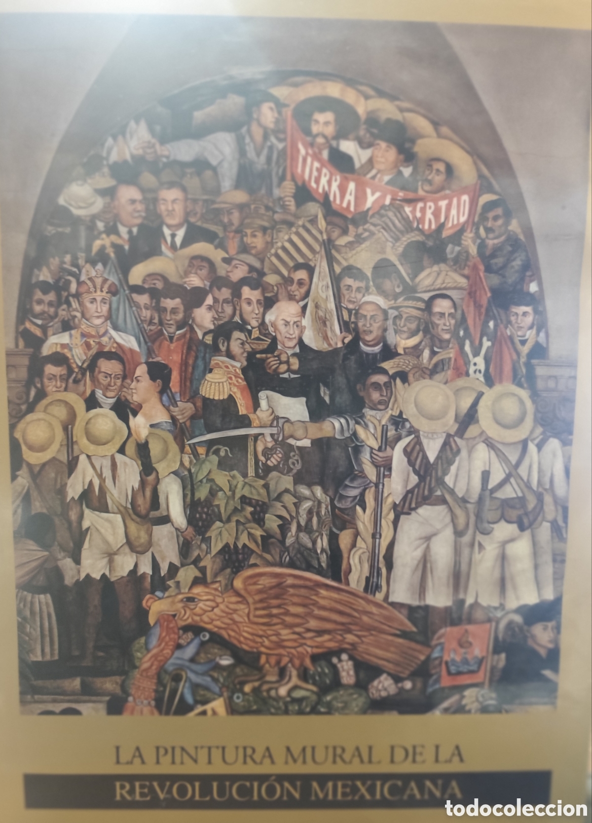 books: LA PINTURA MURAL DE LA REVOLUCION MEXICANA. Tirada de 3000 ejemplares - PELLICER,Carlos y CARRILLO A