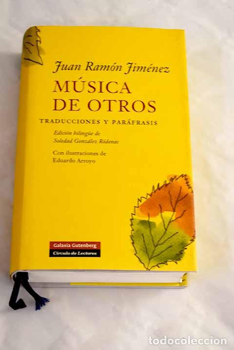 Libros: M&uacute;sica de otros: traducciones y par&aacute;frasis - Foto 1