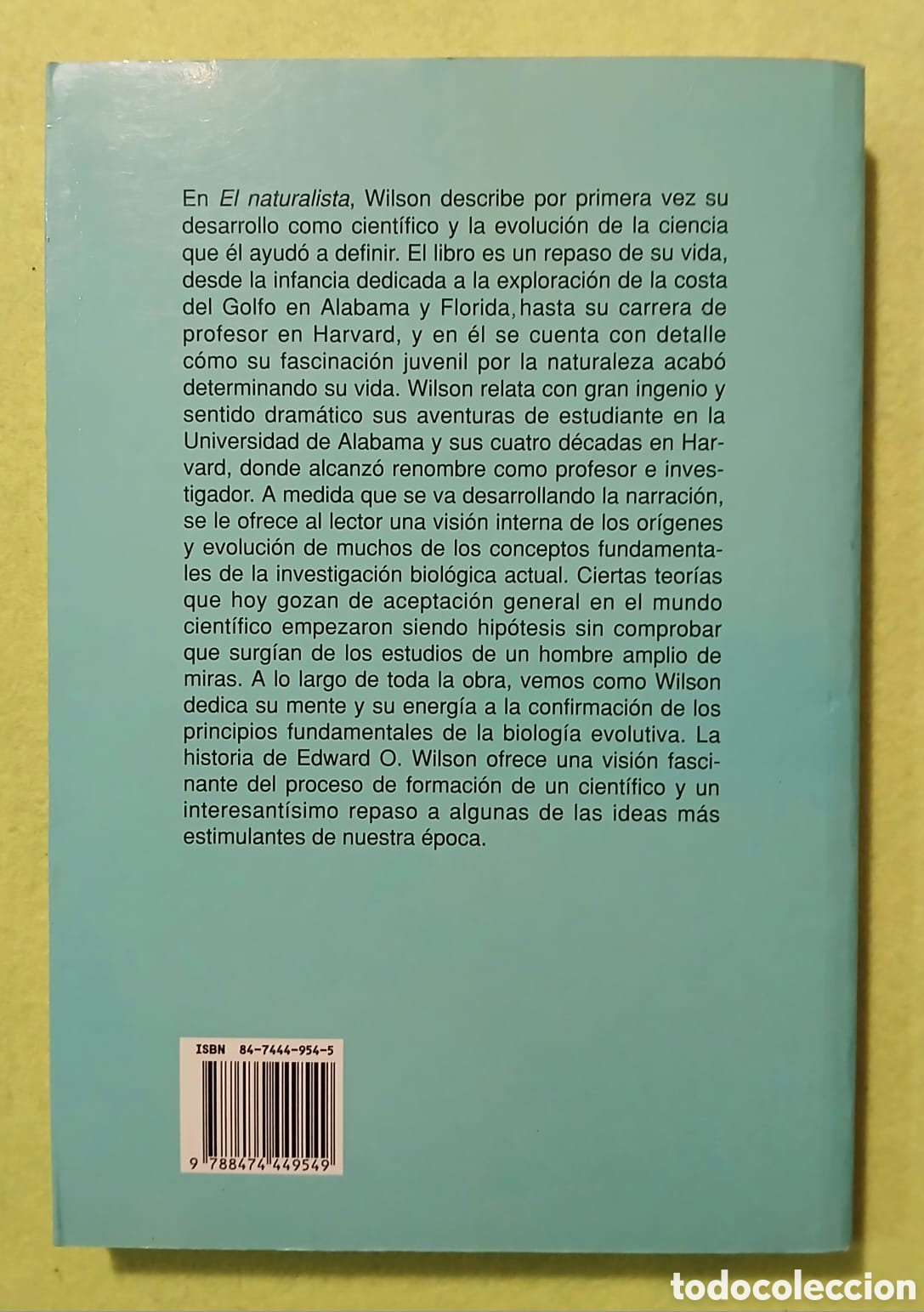 Libros: El Naturalista, Eduardo O.Wilson - Foto 2