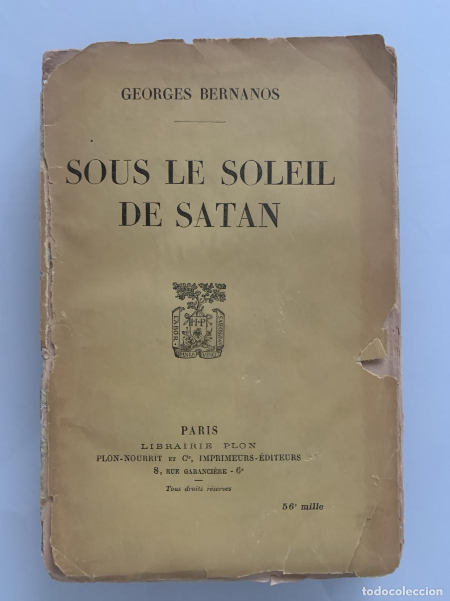 Libros: SOUS LE SOLEIL DE SATAN - Georges Bernanos - Foto 1