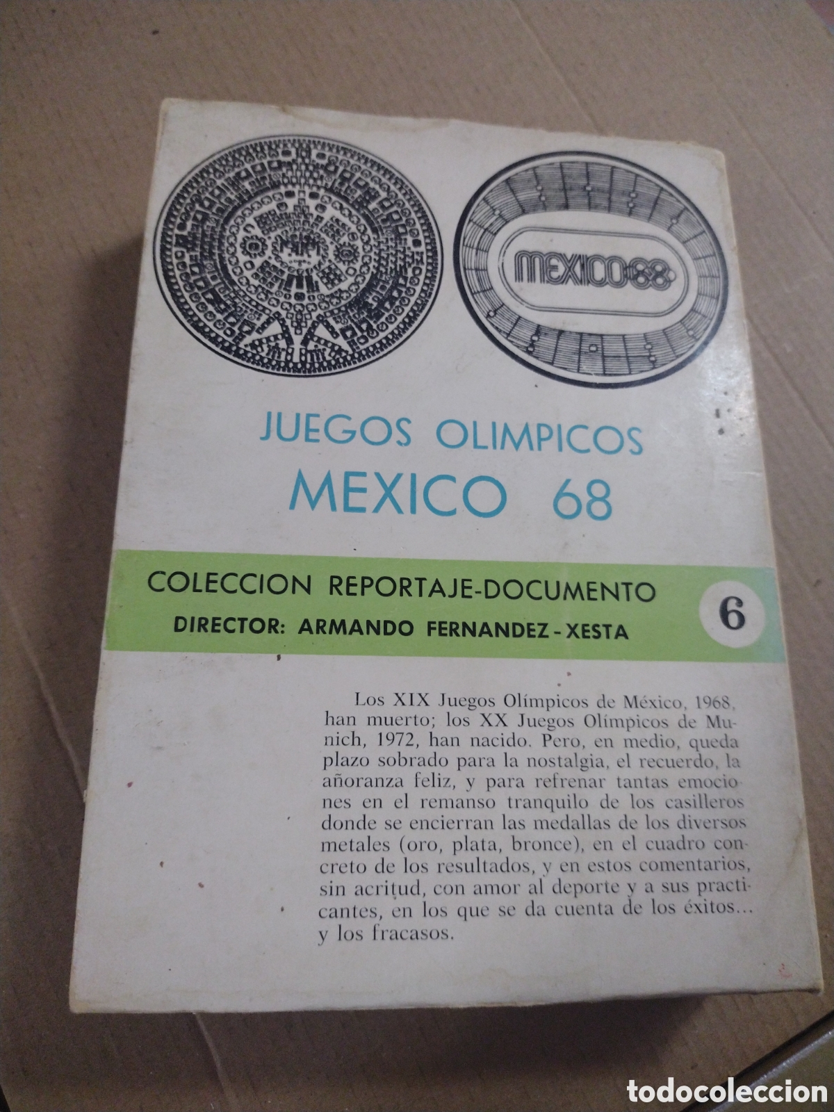 Libros: JUEGOS OL&Iacute;MPICOS MEXICO 68 - Foto 2