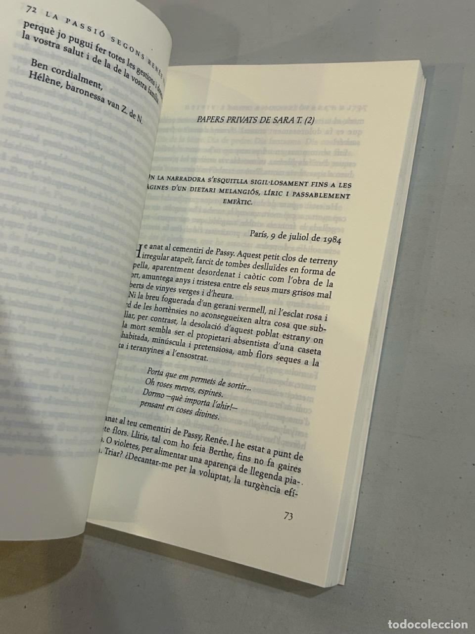 Libros: Maria-Merc&egrave; Mar&ccedil;al - La passi&oacute; segons Ren&eacute;e Vivien - Foto 2