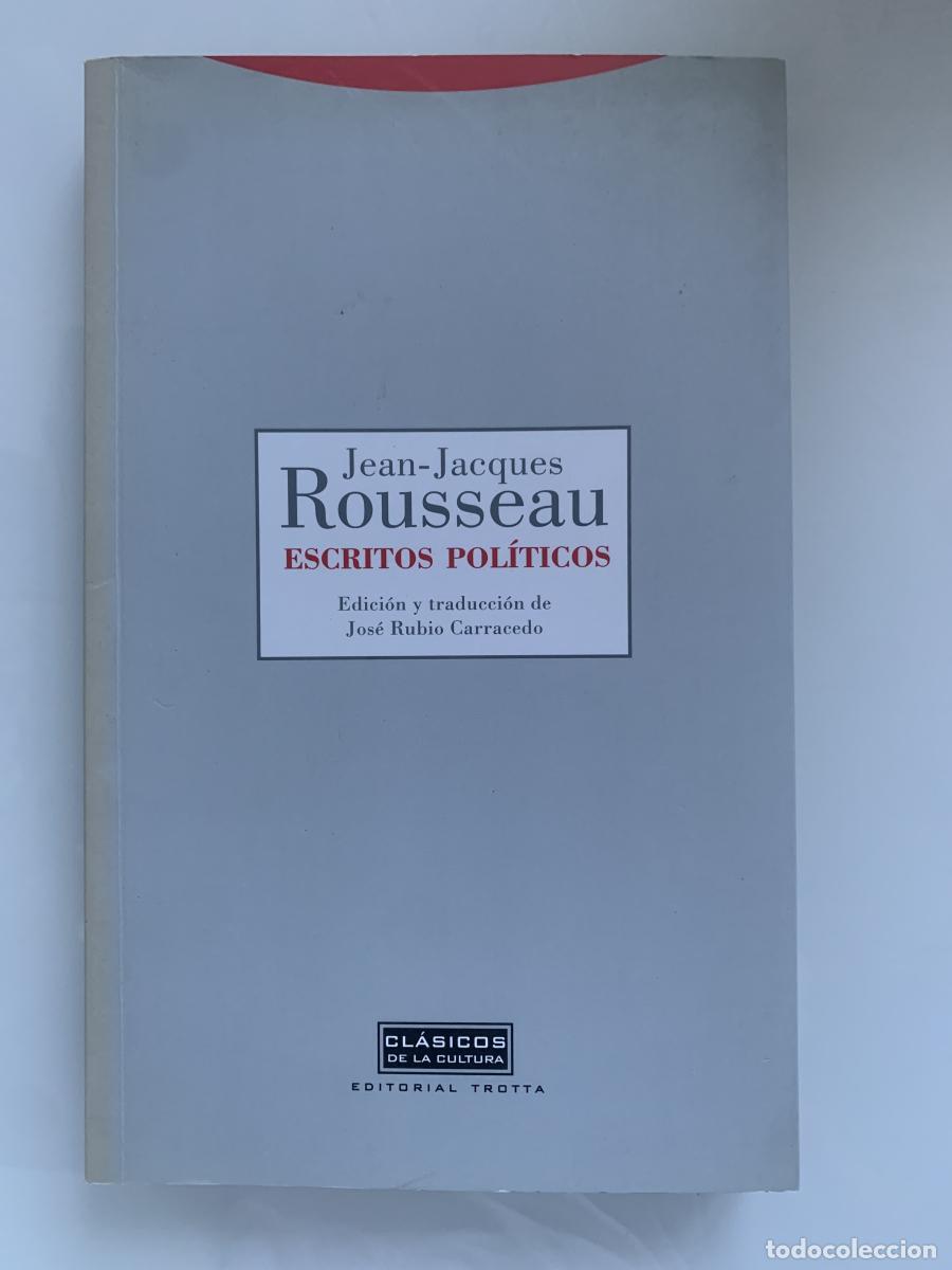 Libros: ESCRITOS POL&Iacute;TICOS - Jean-Jacques Rousseau - Foto 1