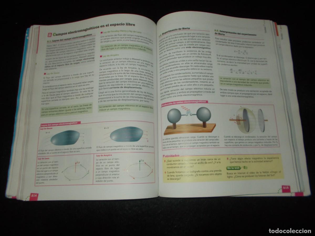 Libros: FISICA 2 Bachillerato 2&ordm;. Anaya 2016. Libro Escolar - Foto 7