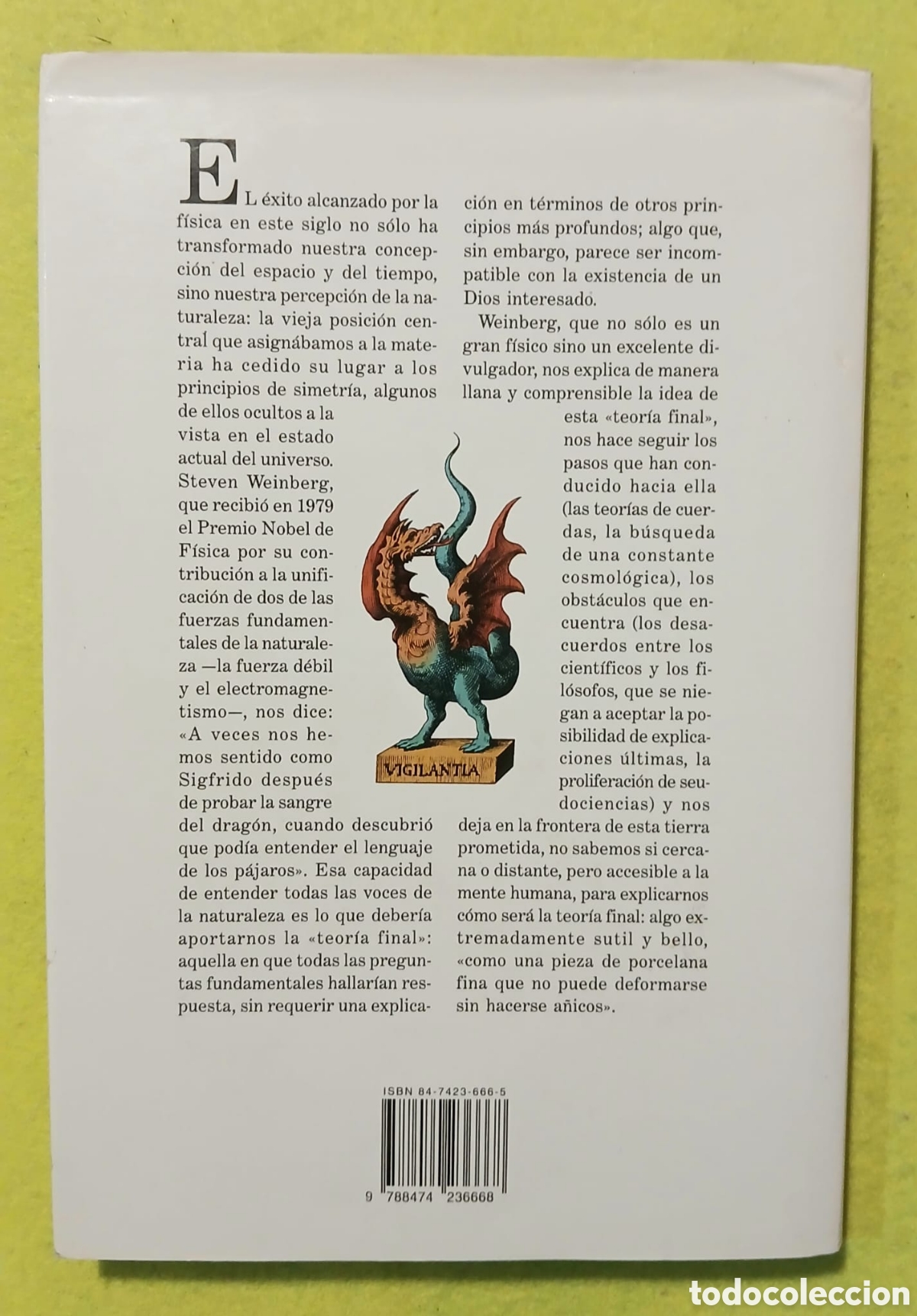 Libros: El sue&ntilde;o de una teoria final - Foto 4