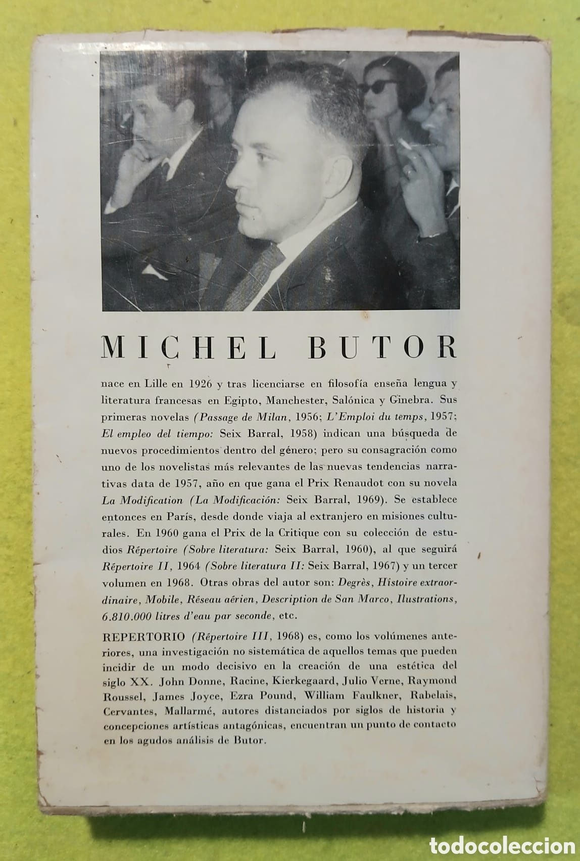 Libros: Repertorio, Michel Butor - Foto 2